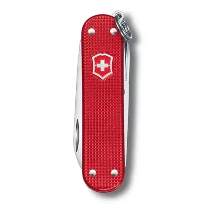 COUTEAU SUISSSE 5 FONCTIONS PERSONNALISABLE 'CLASSIC ALOX'