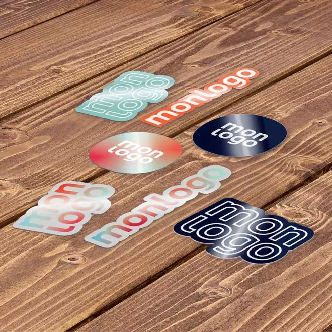 STICKERS VINYLE PERSONNALISABLE A LA FORME 'KLISTER'