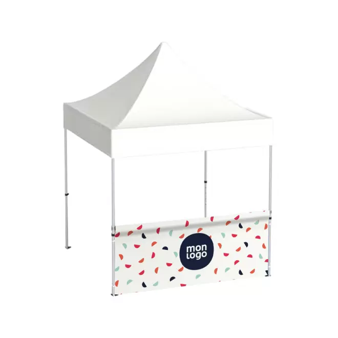 DEMI MUR POUR TENTE PERSONNALISABLE 3x3M 'TELTA'