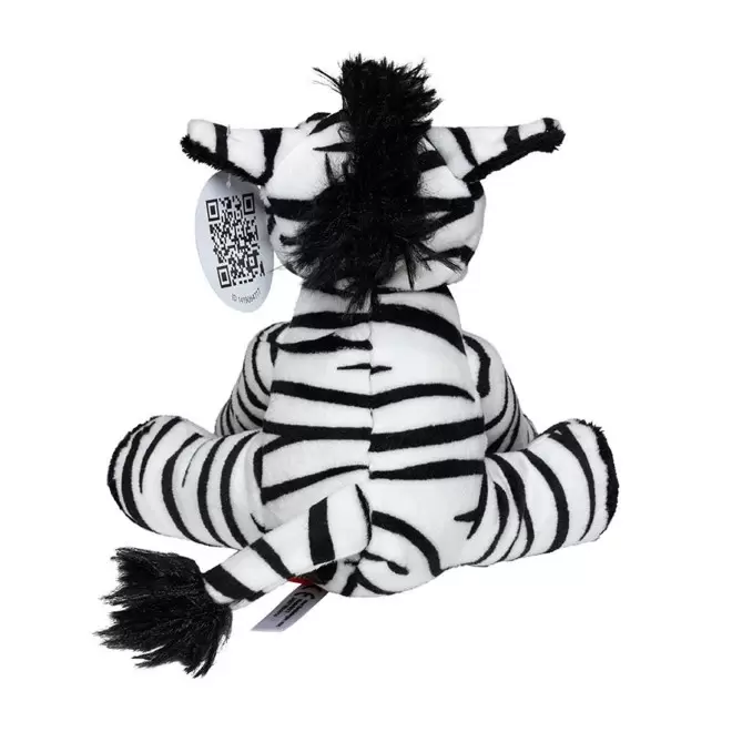 PELUCHE ZEBRE PERSONNALISABLE 'CEBRA BANDANA'