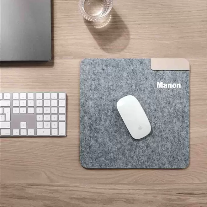 TAPIS DE SOURIS PERSONNALISABLE EN FEUTRE 'BIURO MINI'