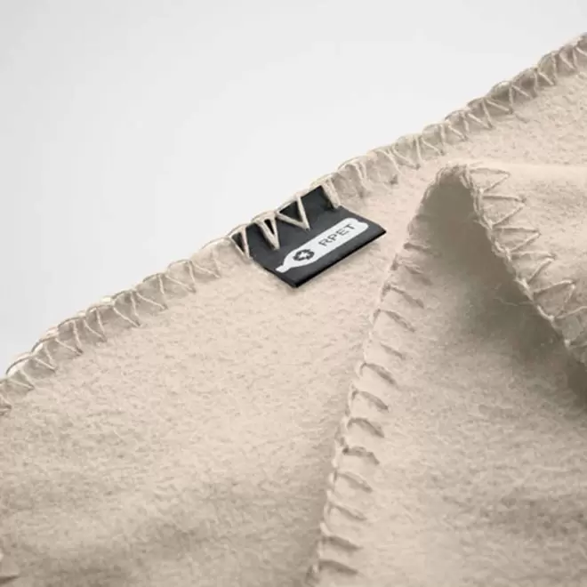 PLAID POLAIRE PERSONNALISABLE 'WEEK END RPET' 