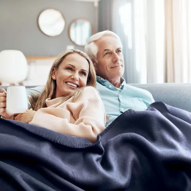 PLAID POLAIRE PERSONNALISABLE 'WEEK END RPET' 