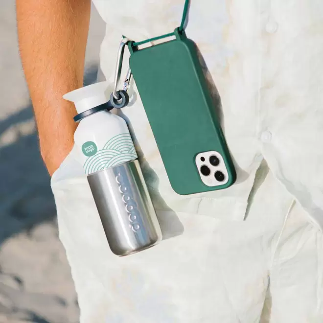 BOUTEILLE PERSONNALISÉE EN ACIER DOPPER® 350 ML 'LOSTRI'