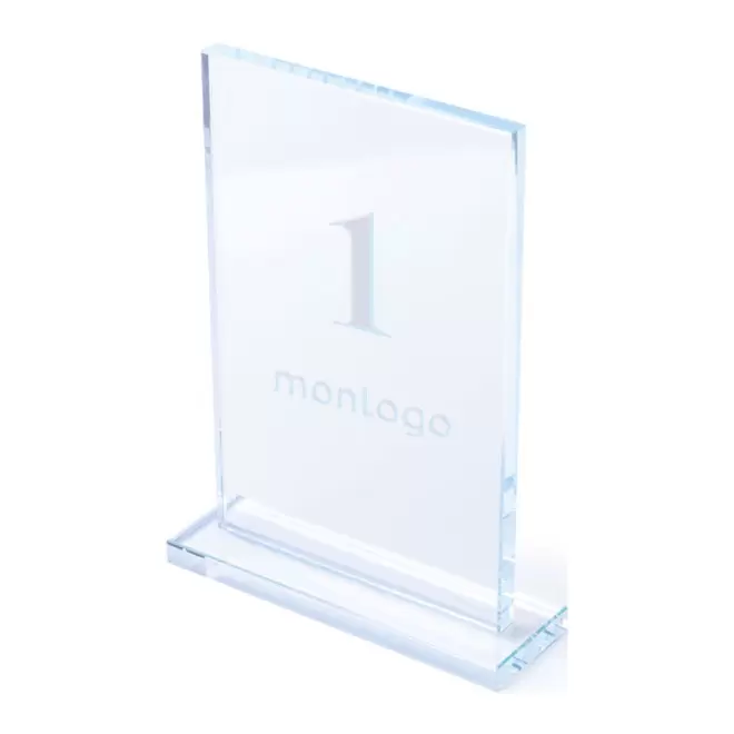 TROPHEE PERSONNALISABLE EN VERRE 'VICKY'