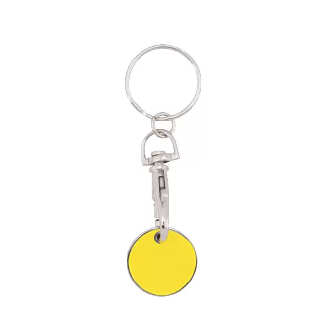 PORTE CLÉS PERSONNALISÉ AVEC JETON EN MÉTAL 'KEMA'