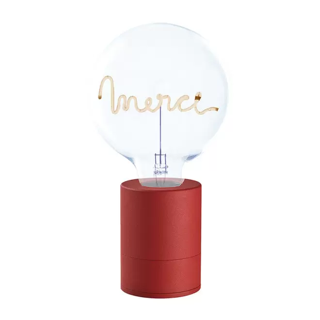 AMPOULE PERSONALISEE 1 LIGNE 'LAMPI'