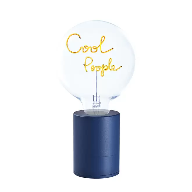 AMPOULE PERSONNALISEE 2 LIGNES 'LAMPUN'