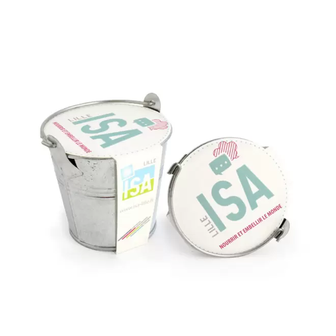 KIT PLANTATION POT ZINC MIF PUBLICITAIRE 8ø 'PLANTOU'