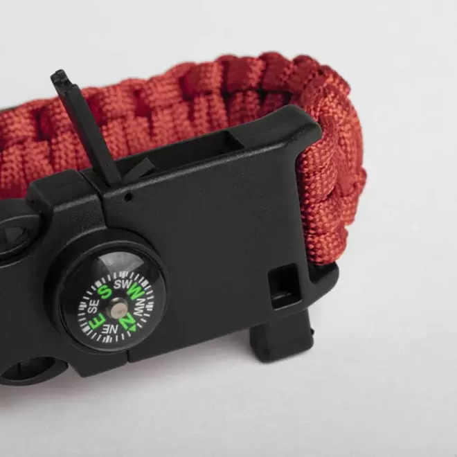 BRACELET MULTIFONCTION EN NYLON PERSONNALISABLE 'RANNE'