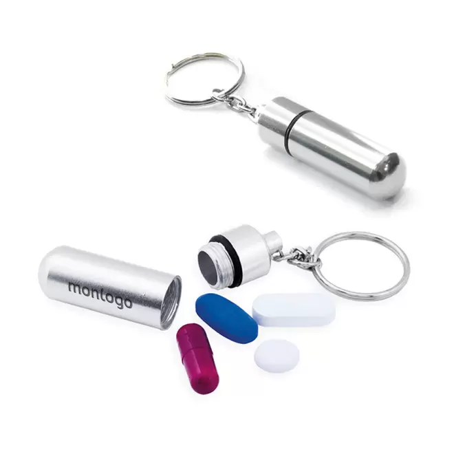 PORTE CLÉS PILULIER PERSONNALISABLE 'PILULI'