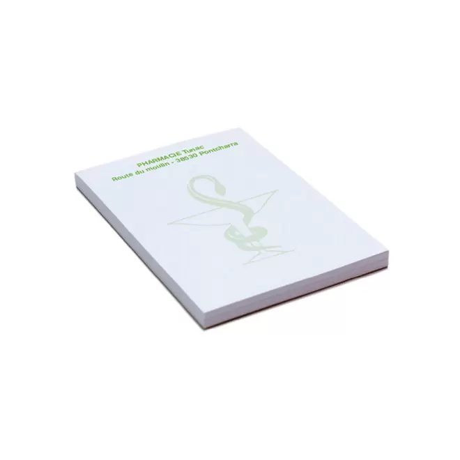 BLOC NOTES PERSONALISABLE ENCOLLE A7 'GELLI'