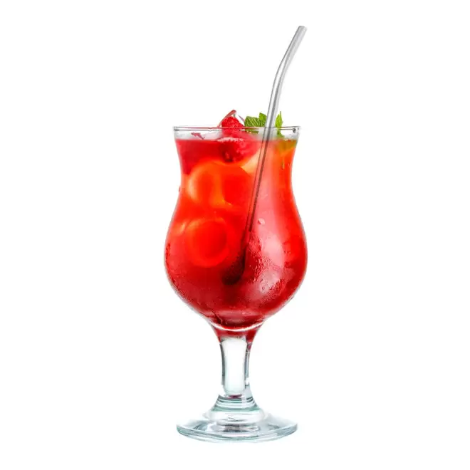 PAILLE AVEC AGITATEUR EN ACIER PERSONNALISABLE 'ZOUPA'