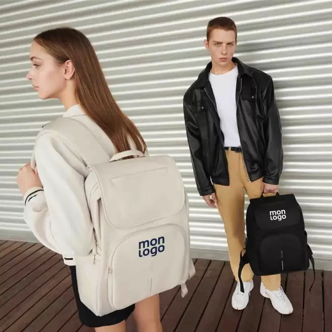 SAC A DOS SOUPLE PERSONNALISABLE 'SIBEL'