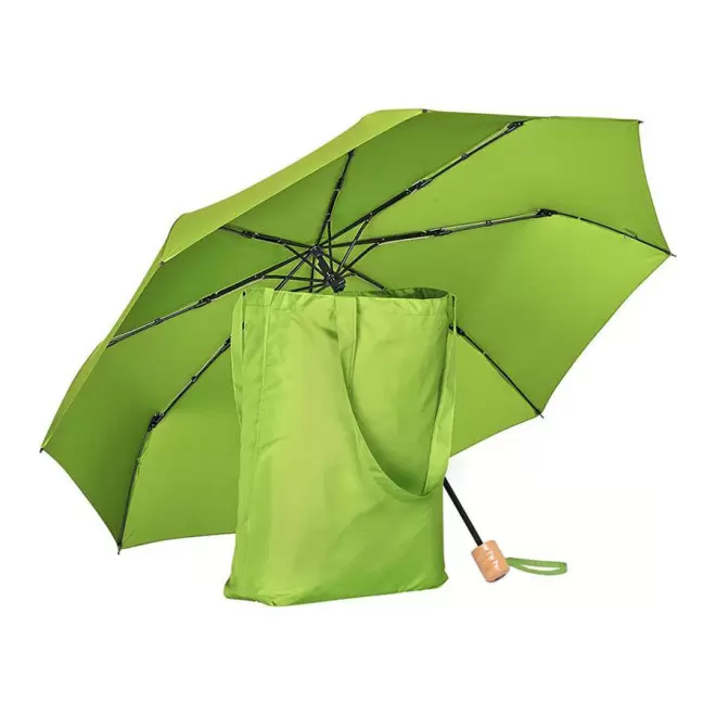 PARAPLUIE PUBLICITAIRE DE POCHE AVEC SAC FARE® 'LIVERPA'