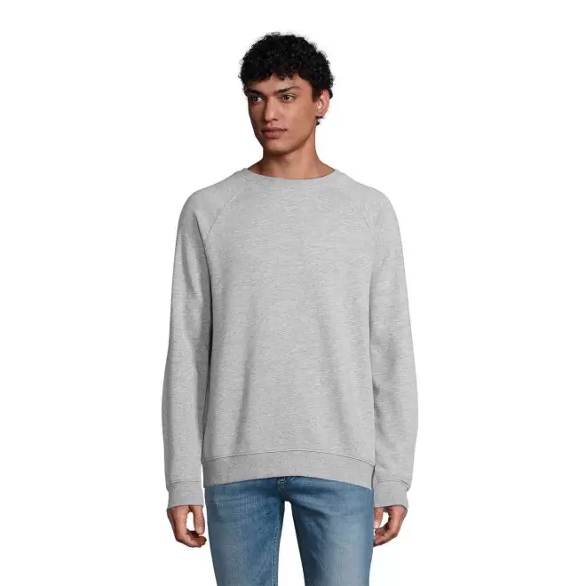 SWEAT SHIRT PERSONNALISÉ BIO MIXTE COL ROND 'SPACE'