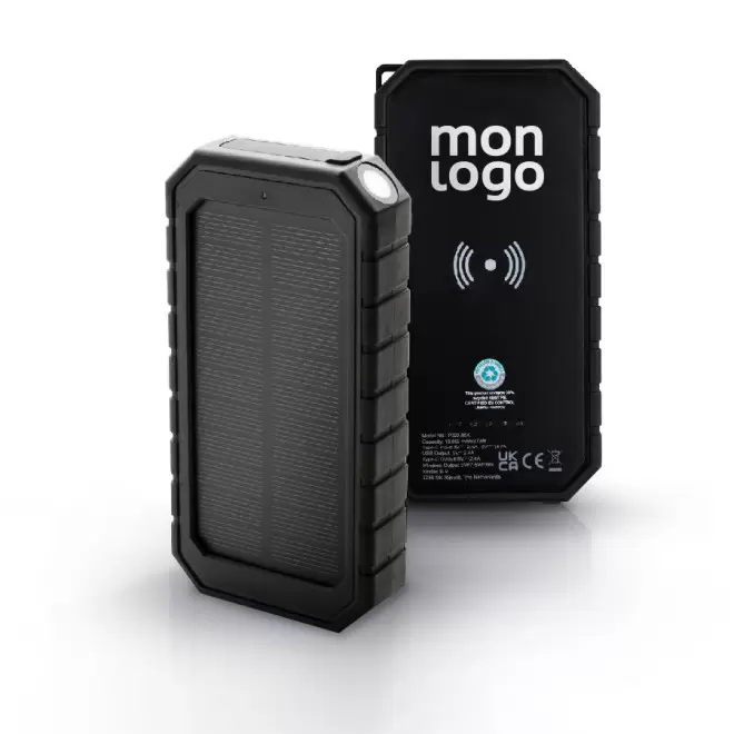 BATTERIE DE SECOURS PERSONNALISABLE 10000 MAH 'KARFI ECO'