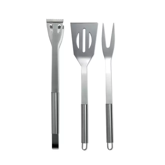 SET A BARBECUE 3 PIECES PERSONNALISABLE 'BROCHETTE'