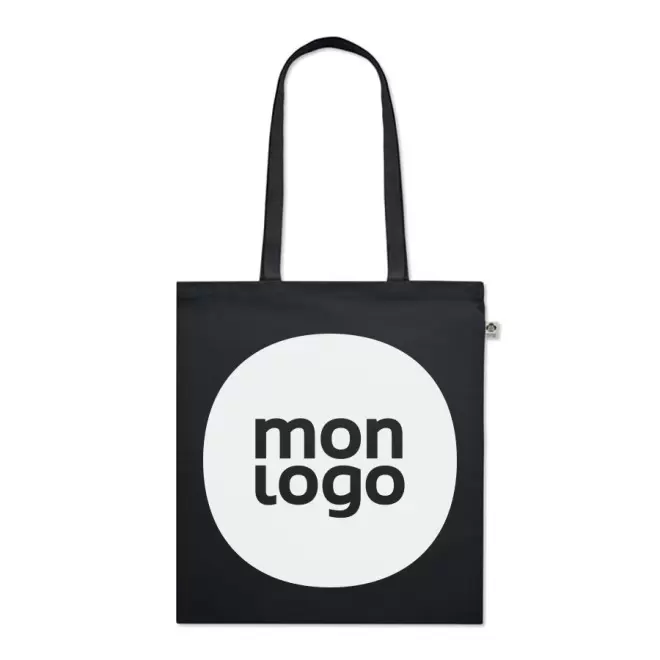 SAC SHOPPING PERSONNALISÉ EN COTON 180 GR 'SUNDO BIO'