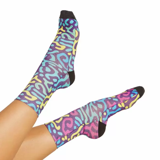 CHAUSSETTES EN POLYESTER SUBLIMEES 'KALOX'