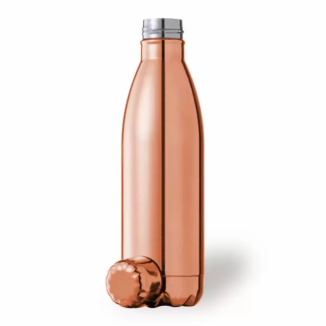 BOUTEILLE PUBLICITAIRE ACIER INOX CUIVRE 790ML 'KUPARI'