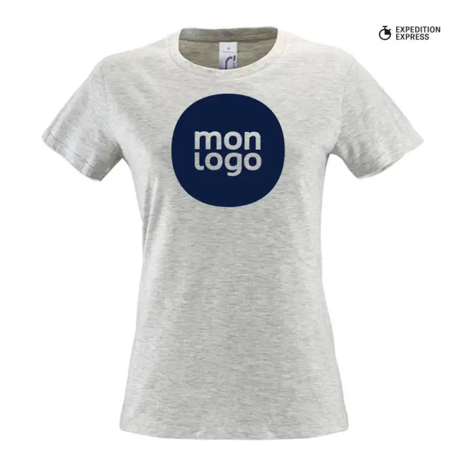 TEE SHIRT PUBLICITAIRE FEMME 'REGENT' EXPÉDITION EXPRESS 72H