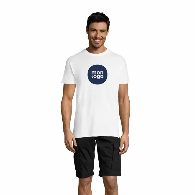 EXPRESS 72H TEE SHIRT PUBLICITAIRE HOMME BLANC 'REGENT' 