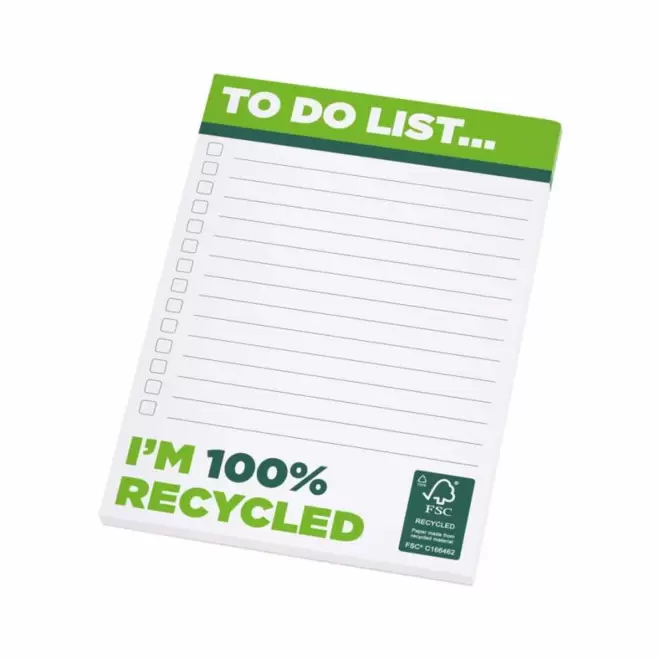 BLOC NOTES A6 PERSONNALISABLE 'ALBUS RECYCLE'