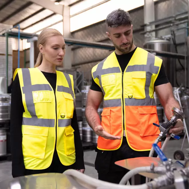 GILET DE SECURITE PERSONNALISABLE 'BERLIN'