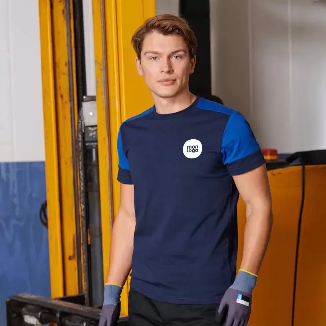 TEE SHIRT PERSONNALISABLE HOMME BIO 'PRIME'