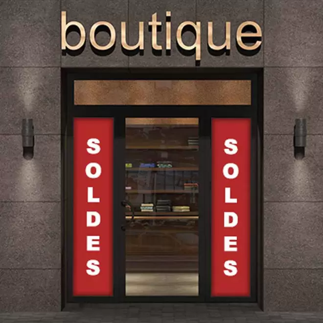 ADHESIF VITROPHANIE PERSONNALISABLE 'VITROADE'