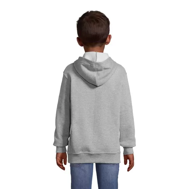 SWEAT SHIRT PUBLICITAIRE CAPUCHE ENFANT 'STONE'