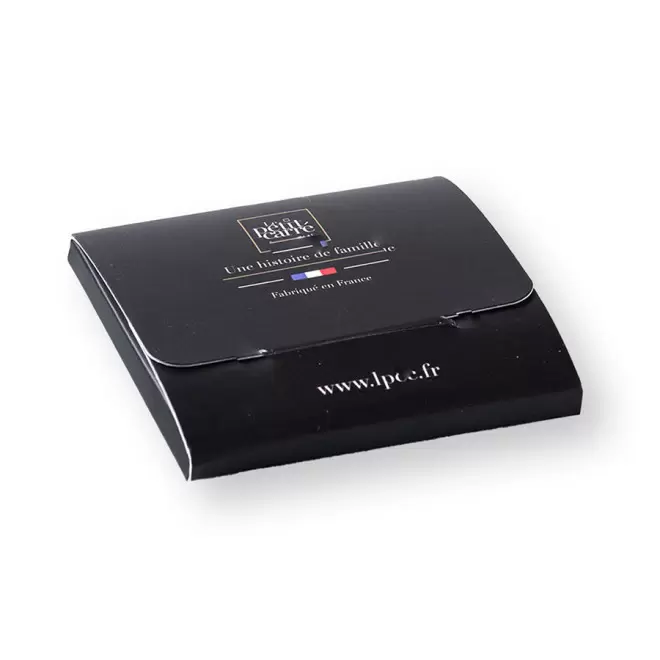 CARTE 4 CARRES PERSONNALISABLE LPCC® 'CARBIO'