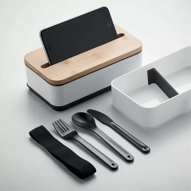 LUNCH BOX PUBLICITAIRE A DEUX NIVEAUX 'RAVUN'