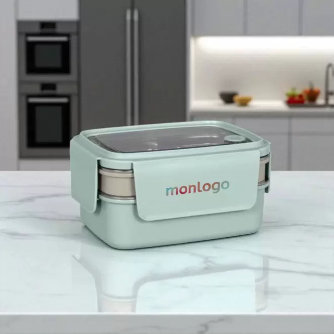 LUNCH BOX PUBLICITAIRE ISOTHERME LIVOO® 'ISOBOX' 