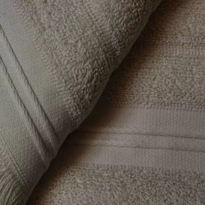 SERVIETTE JACQUARD PUBLICITAIRE 'JAKO BLANC' 70x140 CM