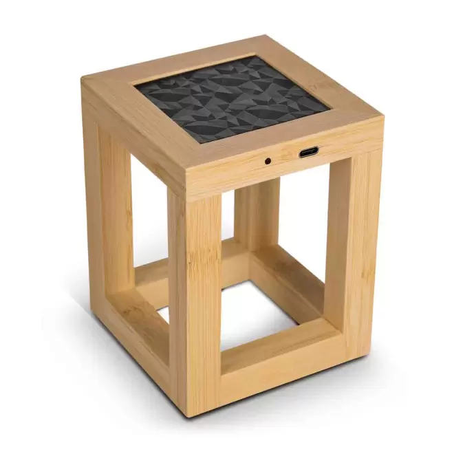 LAMPE SOLAIRE PERSONNALISABLE EN BAMBOU 'ILLUMINATO'