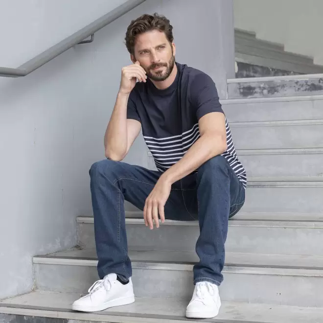 TEE SHIRT PUBLICITAIRE MC MIXTE PEN DUICK® 'MARINO'