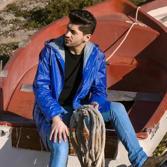 VESTE IMPERMEABLE PERSONNALISABLE 'HINDA'