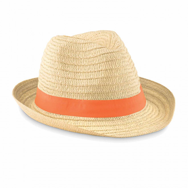 CHAPEAU PAILLE CLAIRE PERSONNALISABLE 'COBOCHIC'