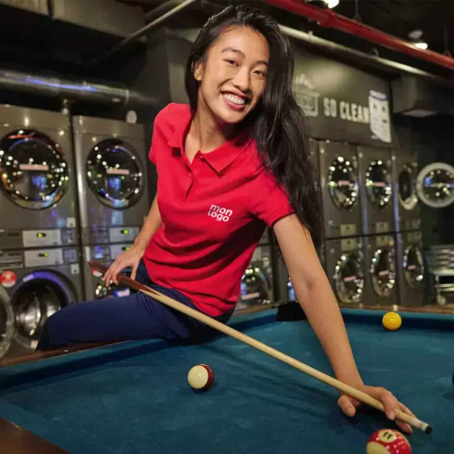 POLO PERSONNALISABLE FEMME B&CRADOP'