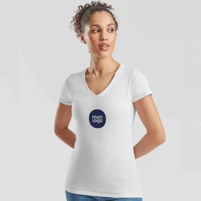 TEE SHIRT PERSONNALISABLE FEMME BLC V FTL® 'MAGUISTA'