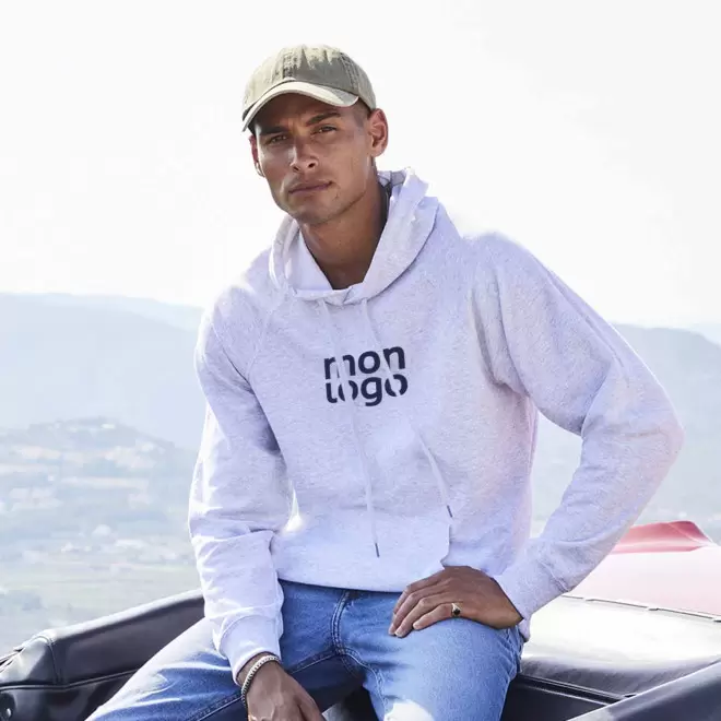 SWEAT PERSONNALISABLE MIXTE FRUIT OF THE LOOM® 'MADEM'