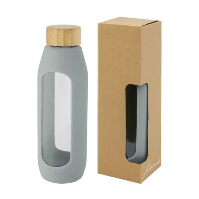 BOUTEILLE PERSONNALISEE VERRE BOROSILICATE 'SILIGRIP'