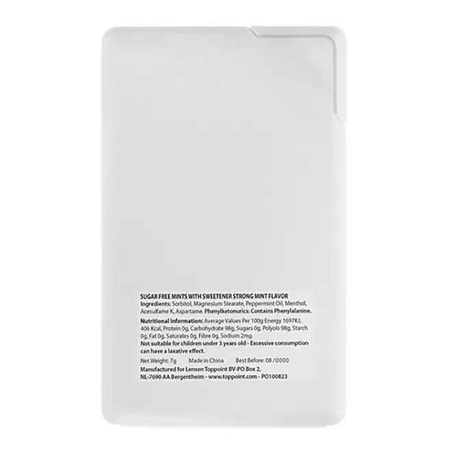 BOITE PERSONNALISABLE BONBONS 'CARDY REC' 4J