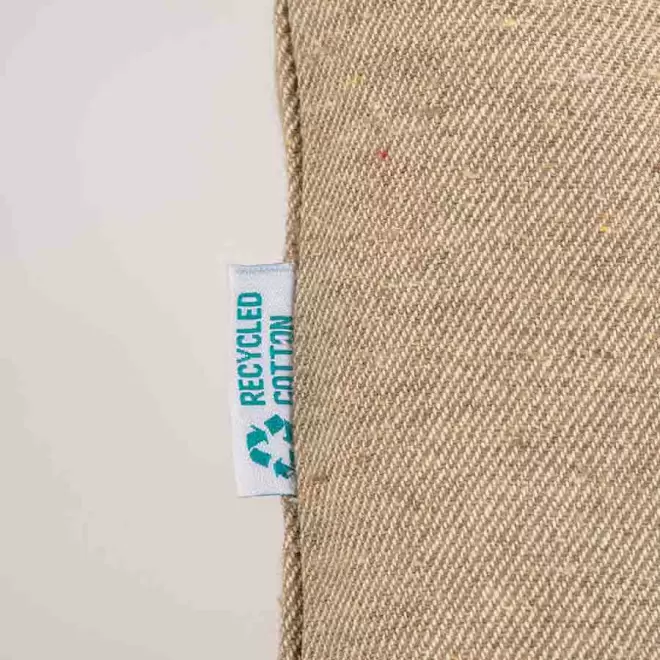 TOTE BAG EN COTON RECYCLE PERSONNALISABLE 280G 'DELICIAS'