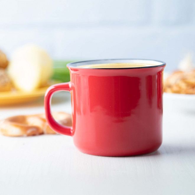 MUG PUBLICITAIRE EN CÉRAMIQUE DESIGN VINTAGE 'RONSIO'