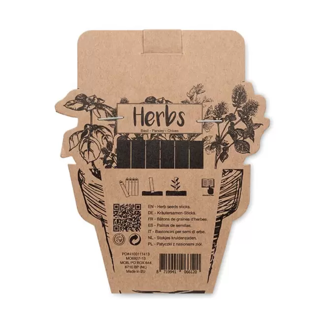 BÂTONNETS D'HERBES AROMATIQUES PUBLICITAIRES 'AROMI'