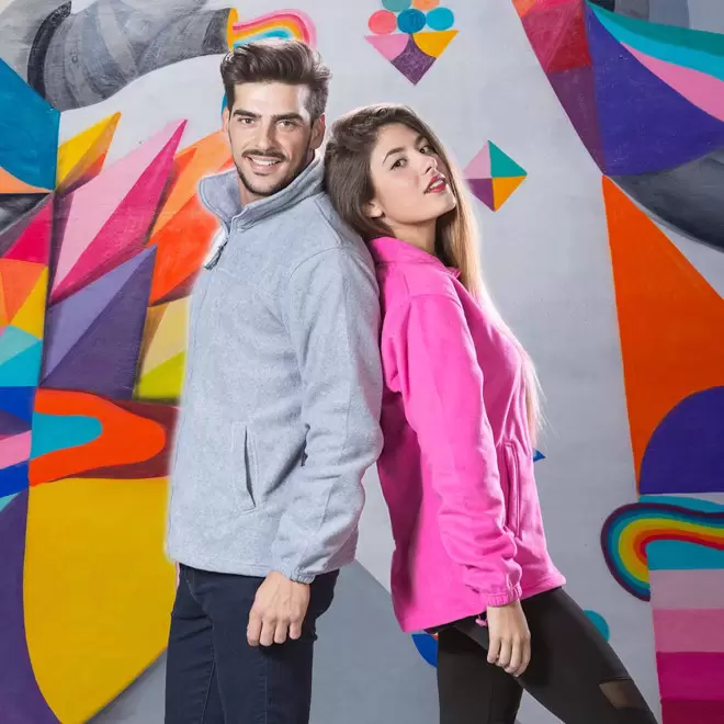 POLAIRE PERSONNALISABLE ZIPPÉE 280G 'COLARI'