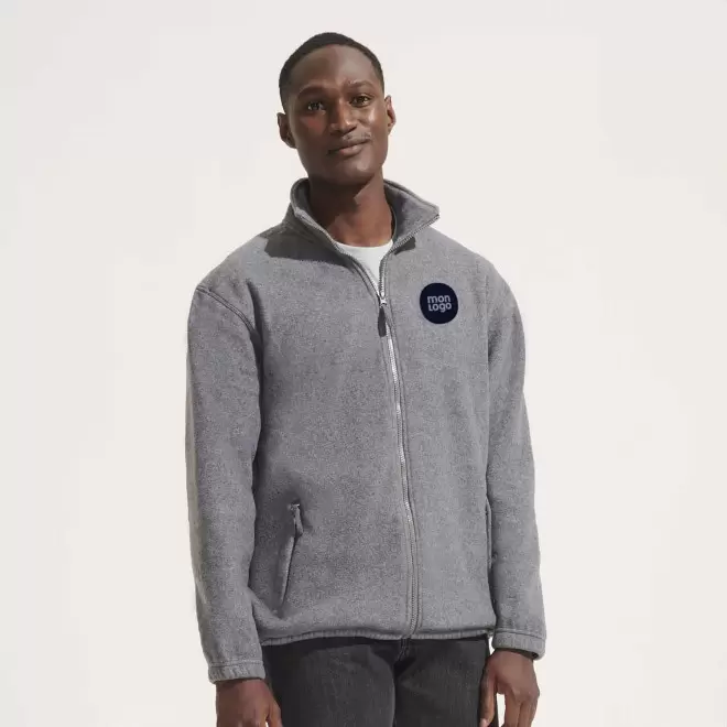 VESTE POLAIRE PUBLICITAIRE ZIPPEE HOMME 'NORTH' EXPRESS 72H